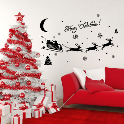

Gobestart Christmas Decoration Decal Window Stickers Home Decor