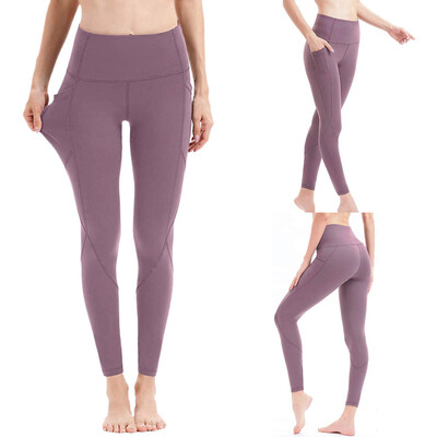 

Tailored Women Workout Out Pocket Leggings Fitness Sports Running Yoga Athletic Pants