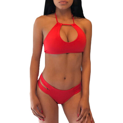 

Toponeto Fashion Women Sexy Lingerie Underwear Plus Size Pure Color Bandage Bra Set -3XL