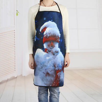 

Toponeto Christmas Decoration Waterproof Apron Christmas Dinner Party Apron