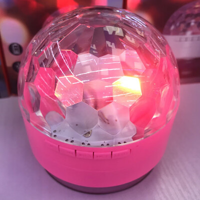 

Colorful stage light bluetooth speaker Wireless phone audio FM radio night holiday lights TF card U disk player MP3 usb speakers