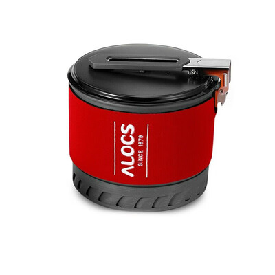 

14L Camping Hiking Picnic Cookware Cook Cooking Pot Bowl Aluminum Outdoor Pan