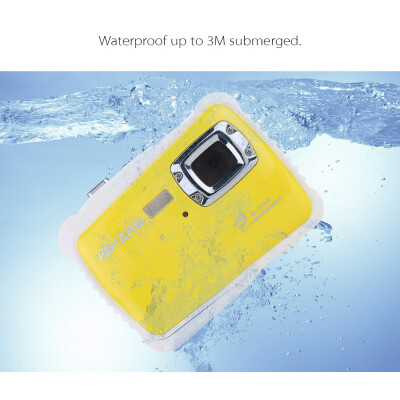 

Portable Handy 720P 30fps HD 5MP CMOS-Sensor Waterproof 3M 18" LCD Screen Digital Camera Camcorder for Children Child Kids Studen