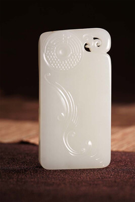 

WANYANSHAOHUA Xinjiang Hetian Seeds Jujube Red Flesh White Jade Original Seed Pendant Accessories 18336-8062