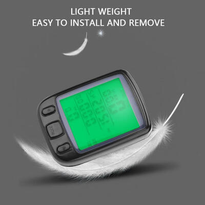 

Greensen Outdoor Cycling Waterproof Bike Odometer Multifunction Bicycle Computer Riding AccessoryBike Odometer Bike Speedometer