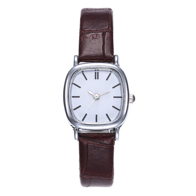 

RM Men Women Fashion Watch Leather Strap Line Analog Quartz Ladies Wrist Watches
