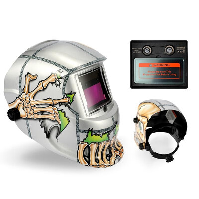 

Solar Energy Automatic Changing Light Welding Mask Dimming Welding Cap with 2pcs Arc Sensors