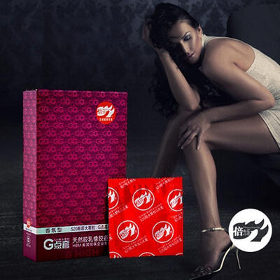 

10pcsset 520 Big Particle Spike Dotted Ribbed G-Point Latex Condoms Hot