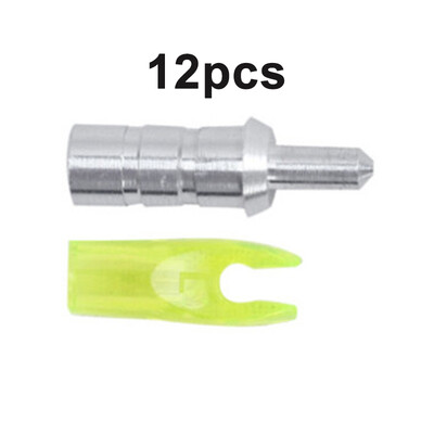 

DIY Archery Aluminum Nock Pin Plastic Tail For ID62mm Shaft Arrow Protection