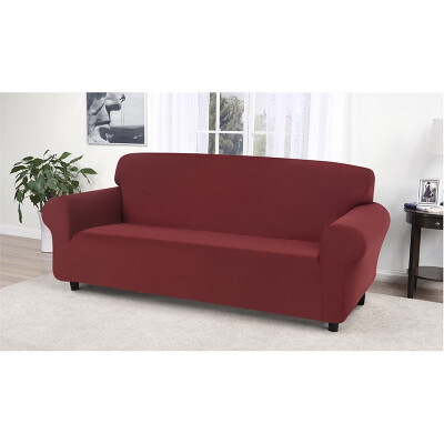 

SUPIN Jersey knit Sofa slipcover Polyester&Spandex 3 Seater Cushion Couch CoverSlipcovers Furniture Protectors 7702