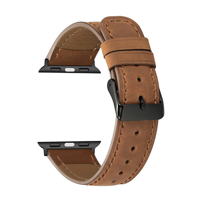 

〖Follure〗Replacement Leather Wristband Band Strap Bracelet For Apple Watch Series 4 44mm