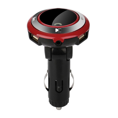 

〖Follure〗Wireless Hands-Free Q7 USB Charge LED MP3 Bluetooth Car FM Transmitter With MIC