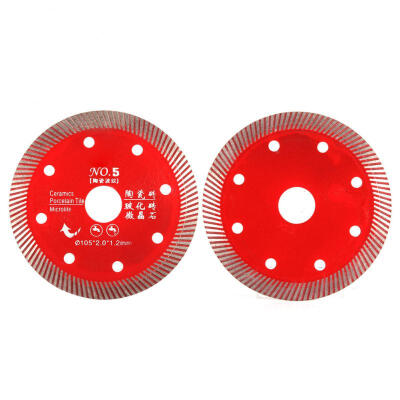 

Greensen Red Diamond Saw Blade For Cutting Concrete Granite Marble Tile Stone 105mm