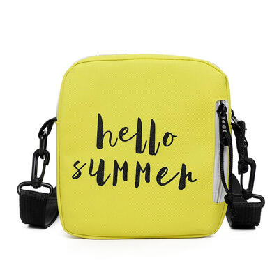 

Letter Print Shoulder Messenger Handbags Canvas Women Men Crossbody Bags