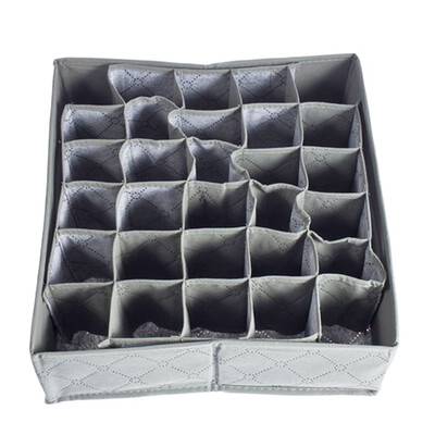 

Underwear Ties Socks Drawer 30 Cell Bamboo Charcoal Closet Storage box