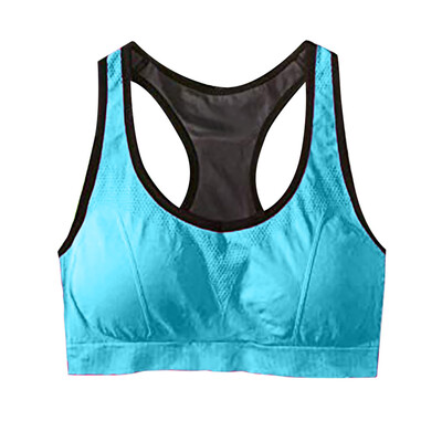 

Toponeto Women Racerback Sports Bras - High Impact Workout Activewear Bra Yoga Bra
