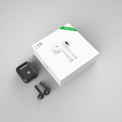 

Aoogoor i19 Tws 50 Bluetooth Ear Hook Wireless Headset Sport Waterproof Earphone with Microphone