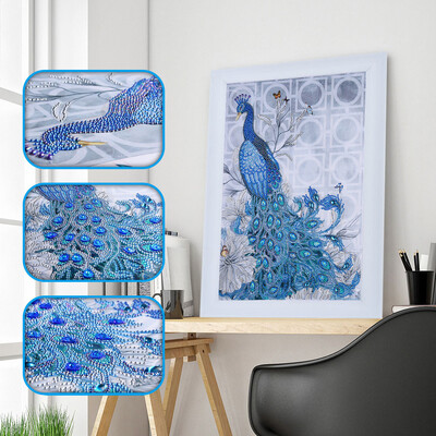 

Siaonvr Special Shaped Diamond Painting DIY 5D Partial Drill Cross Stitch Kits Crystal R