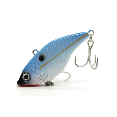 

New Hot Hard VIB Lures 5CM Fishing Bait Treble Hooks 3D Fishing Eyes Crankbait Vibe Sinking Lure Fishing Tackle