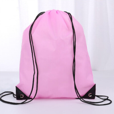 

School Drawstring Bag Boys Girls Swim Gym Sack Dance PE Shoe Sport Backpack