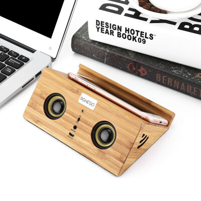 

RGNEGO FYD - 918 Wooden Induction Speaker Mini Universal Magic Subwoofer