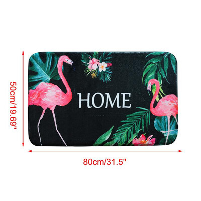 

Carpet Doormat Mat Bath Rug HOME Print Non-Slip Doormat Welcome Floor Mats