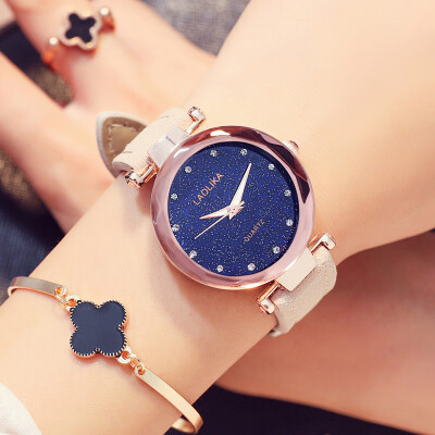 

Online celebrity college wind star air lady watch female watch student dream Korean version simple fashion trend new style