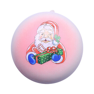 

Gotoamei Christmas Santa Claus Bread Slow Rising Scented Relieve Stress Toy Key Pendant