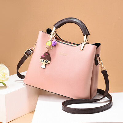 

2019 summer new one-shoulder handbag PU leather European&American fashion casual handbags ladies handbag