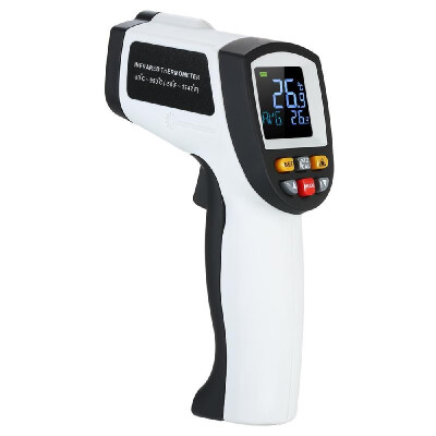 

Non-contact IR Infrared Thermometer Digital Handheld Temperature Tester 121 Pyrometer Color LCD with Backlight -50～750℃-58～1382℉