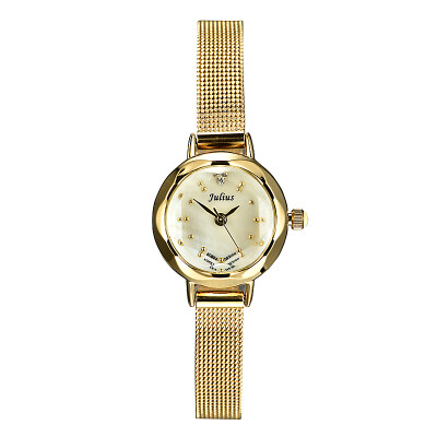

Watch female students retro academic style small fresh Joker thin belt fashion simple belt Shi Ying womens watch