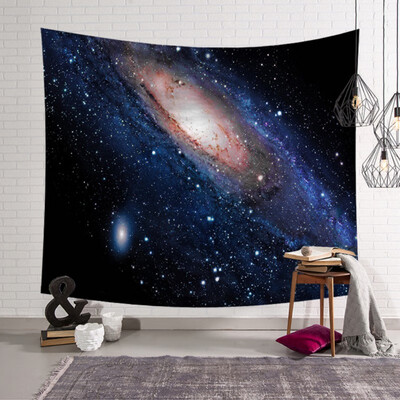 

Amazing Galaxy Wall Decor Hanging Tapestry Mandala Cloth Yoga Mats 4 Size Personalized Home Decoration Gift Beach Throw Carpets