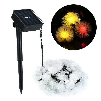 

Solar String Lights 23ft 50 LED Rope Light Puffer Ball 8 Modes Multicolor for Party Garden Home Festival Decoration