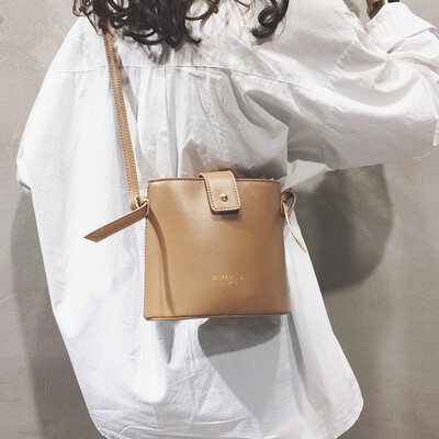 

Advanced sense bag foreign air female bag 2019 new Messenger bag female wild ins retro fashion Sen bucket bag