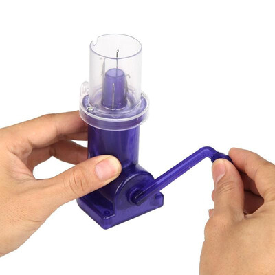 

DIY Hand-operated Embellish-Knit Knitting Machine Spool Knitter Weave Tool