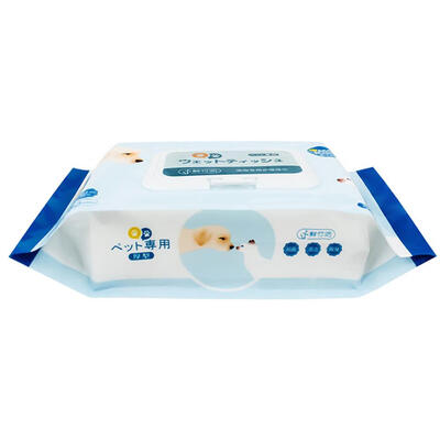 

80pcs Pet Eye Wet Wipes Cat Dog Tear Remover Hygiene Cleaning Paper Towel