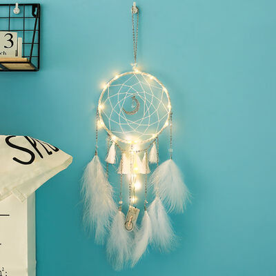

Dreamcatcher Pendant Crystal Wind Chime Hanging INS Girl Heart Gift Creative Gift Decoration Home Hotel Restaurant Party