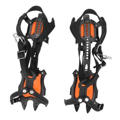 

Greensen Portable Outdoor Sports 10 Toothed Snow Crampons Slip Resistant Ice Gripper