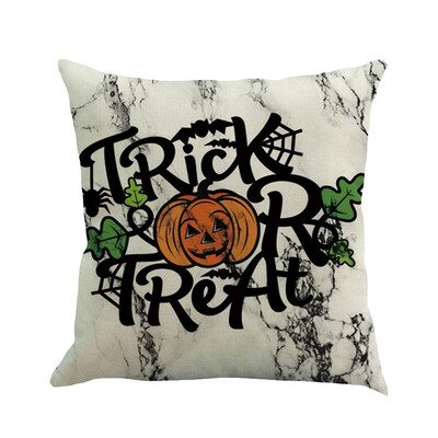 

Siaonvr Happy Halloween 45cmX45cm Pillow Cases Happy Fall Yall Linen Sofa Cushion Cover