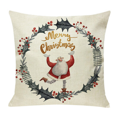 

Tailored Christmas Tree comfortable Sofa Festival Square Pillowcase Cushion