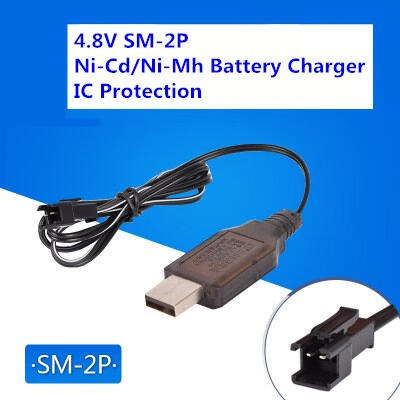 

SM-2P 48V USB Charger Cable with Protected IC For RC Battery Toys Car Ship Robot Battery Charger Parts