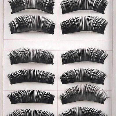 

〖Follure〗10 Pairs Double False Eyelashes Natural Thick Crossed Bare Makeup
