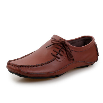 

IDIFU Mens Trendy Dress Leather Loafers