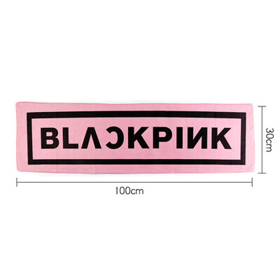 

KPOP BLACKPNK IN YOUR AREA World Tour Support Square Scarf Double-sided Towel