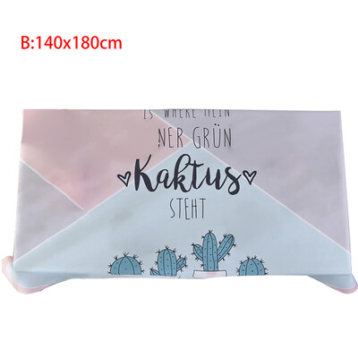 

Toponeto Tablecloth Home Decoration Rectangular Polyester Table Cloth Full Size
