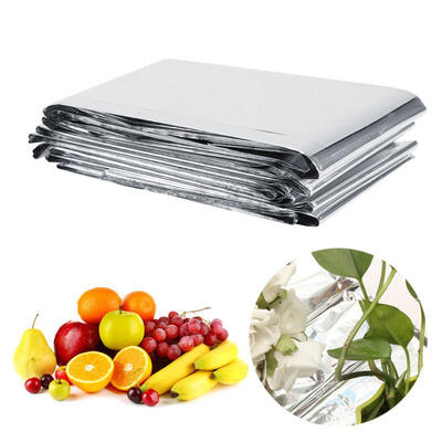 

Greensen 210155cm Silver Plant Reflective Film Garden Greenhouse Grow Light Accessories