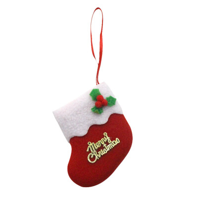 

〖Follure〗Christmas Stocking Mini Sock Santa Claus Candy Gift Bag Xmas Tree Hanging Decor