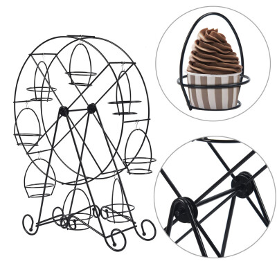 

〖Follure〗Ferris Wheel Style Cake Stand Wedding Birthday Party Cake Display Stand 8 Cups