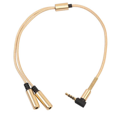 

35mm Audio Stereo Y Splitter Cable Male to 2 Port Female Earphone Cable