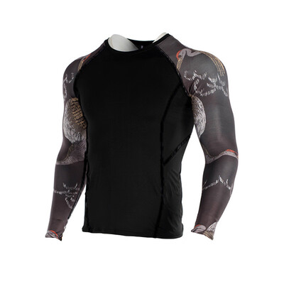 

Toponeto Fashion Mens Yoga Fitness Soft T-Shirt Quick-drying Sports Printing Top Blouse